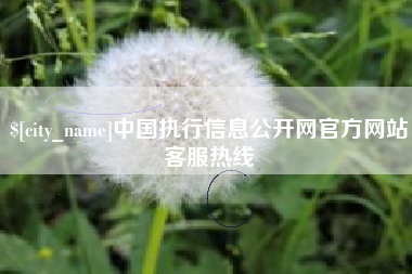 澄迈中国执行信息公开网官方网站客服热线