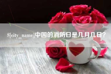 澄迈中国的消防日是几月几日？