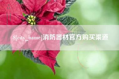 澄迈消防器材官方购买渠道