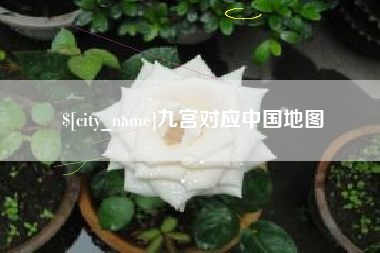 澄迈九宫对应中国地图