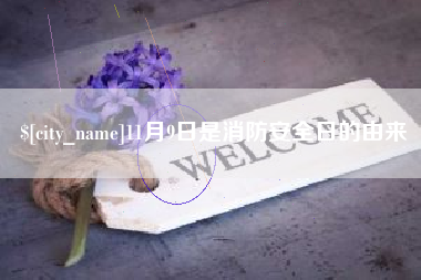 澄迈11月9日是消防安全日的由来