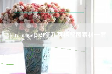 澄迈2021年九宫格配图素材一套
