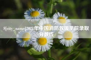 澄迈2021年中国消防救援学院录取分数线