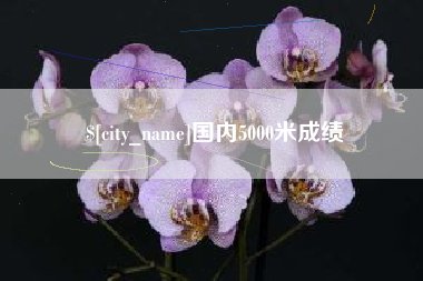 澄迈国内5000米成绩