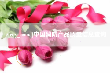 澄迈中国消防产品质量信息查询