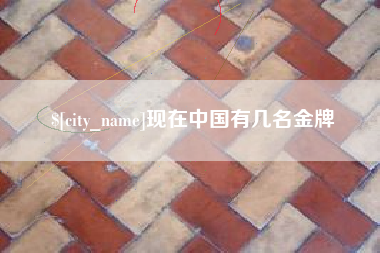 澄迈现在中国有几名金牌
