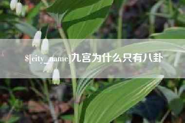 澄迈九宫为什么只有八卦