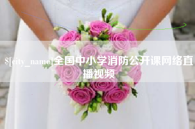 澄迈全国中小学消防公开课网络直播视频