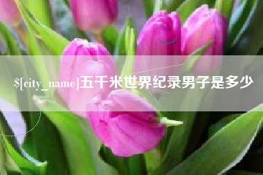 澄迈五千米世界纪录男子是多少