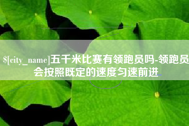 澄迈五千米比赛有领跑员吗-领跑员会按照既定的速度匀速前进