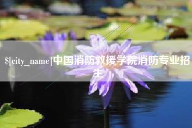 澄迈中国消防救援学院消防专业招生