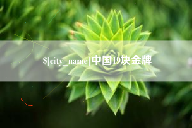 澄迈中国19块金牌