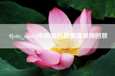 澄迈中国消防直播课视频回放