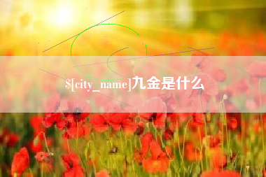 澄迈九金是什么